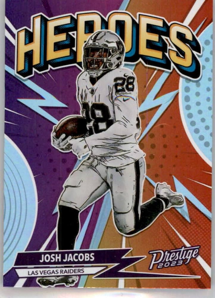 Amazon.com: 2023 Panini Prestige Heroes #14 Josh Jacobs NM